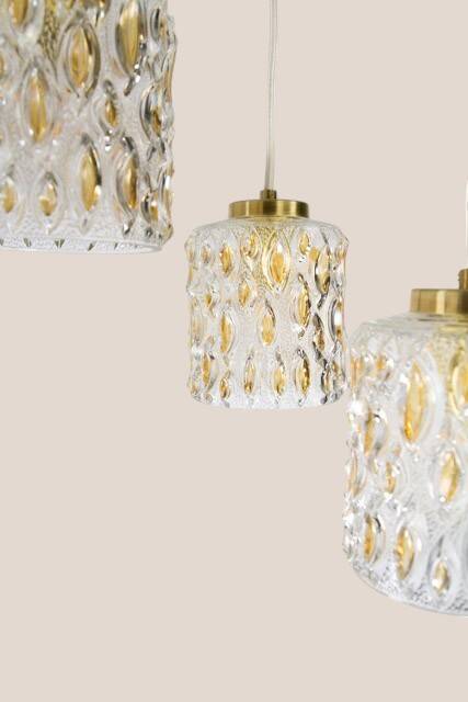 Brigita * yugochic pendant lamp * mcm hanging light * rewired mini * vintage ceiling small fixture *