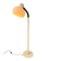 Lampadaire champignon blanc Mid-Century Space Age par Hala Zeist