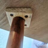 Mid-Century Modern Wooden Coffee Table: 1970s Vintage Lounge Decor