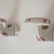 Pair of coat hooks old brothers Chapus limoges