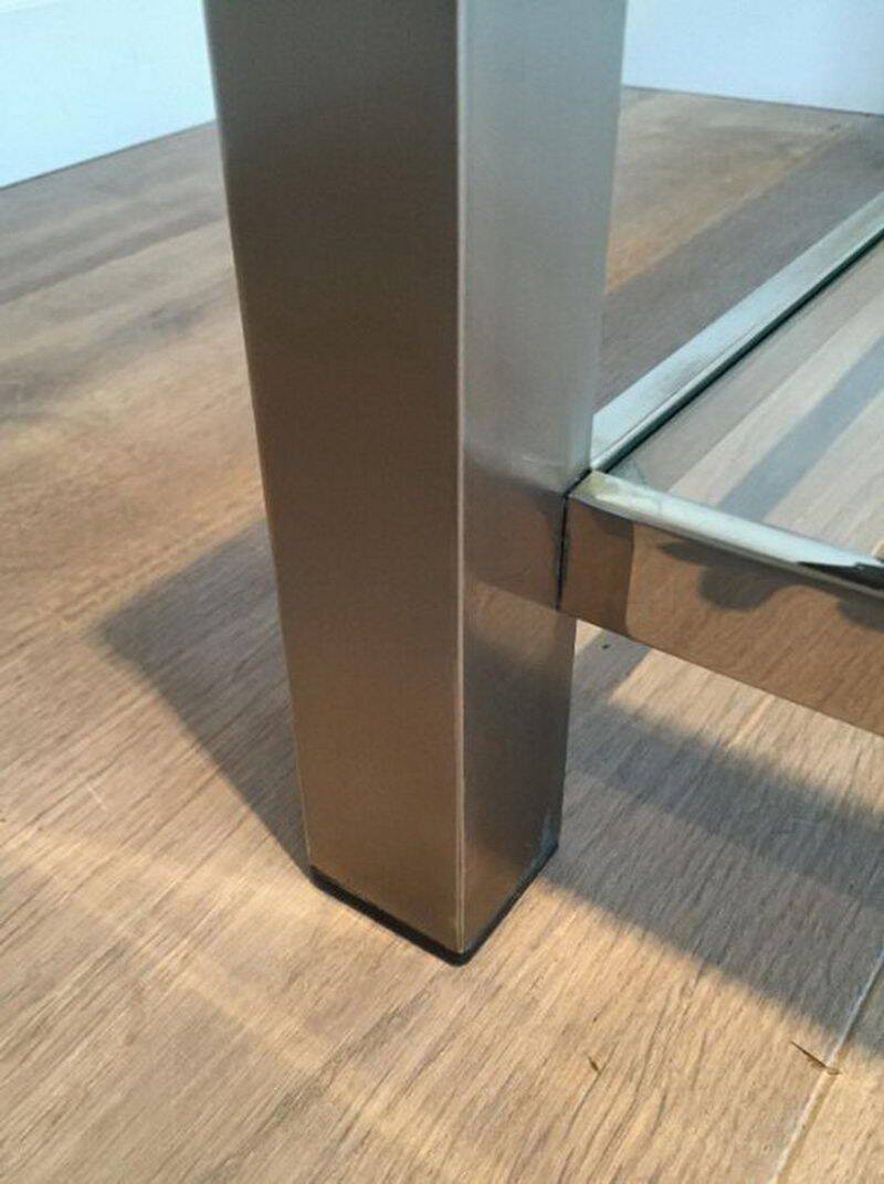 Chrome coffee table