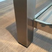Chrome coffee table