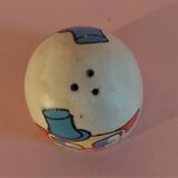 Advertising salt shaker Pinder and Uncle Ben's sandstone clown's head