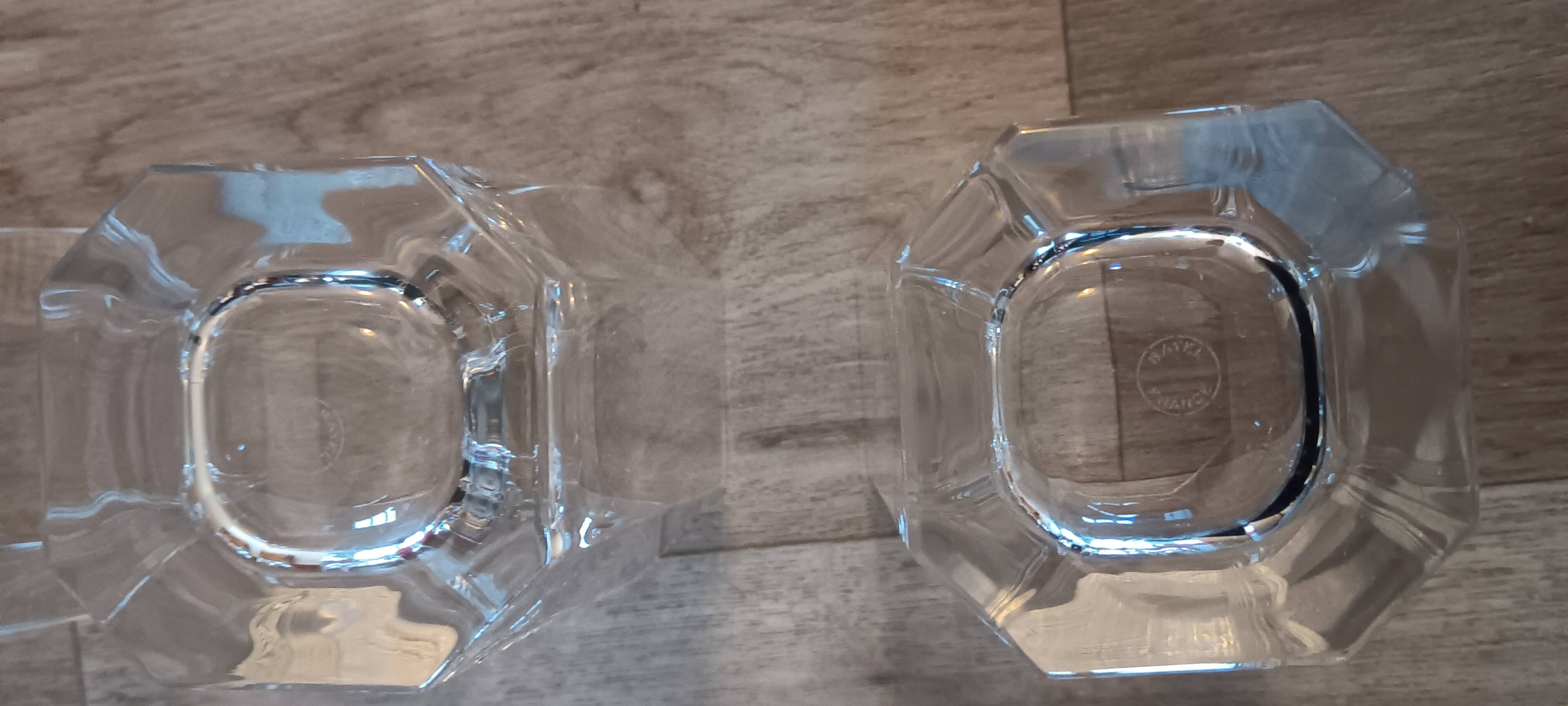 Crystal glasses
