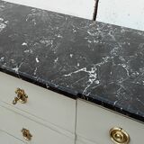 Gray chest of drawers