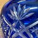 Vase boule cristal Val St Lambert