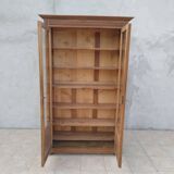 Louis XVI-style walnut library