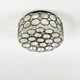 Mid-Century Glass Ceiling Light from Limburg, Germany, 1960s
