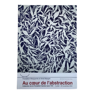 Affiche d'après Simon hantaï,