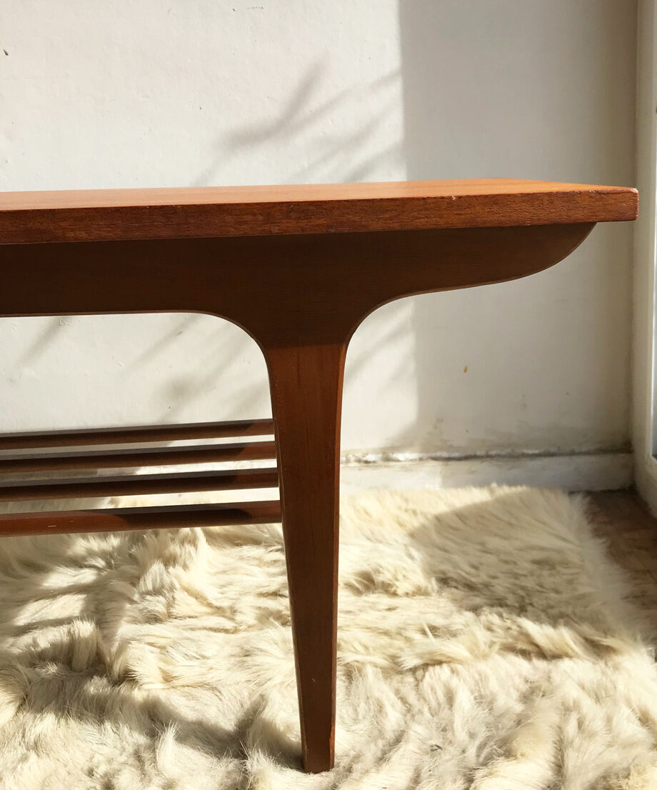 Teak coffee table from the 1960s