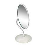 Beveled mirror on stand