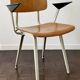 Vintage chair design Friso Kramer model Revolt with armrests
