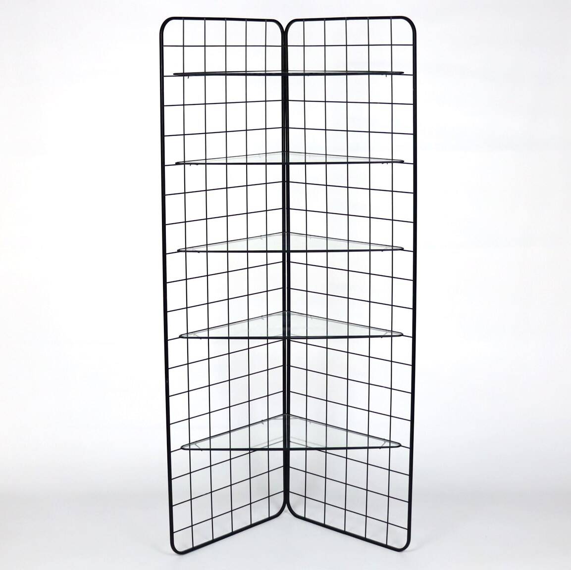 Grande étagère d'angle années 90