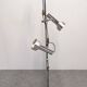 Three-spot floor lamp in chrome metal by Philips, Netherlands circa 1970.
