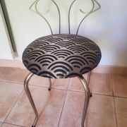 Art Deco swivel dressing table chair