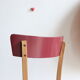 Chaise bistrot en bois vintage revisitée