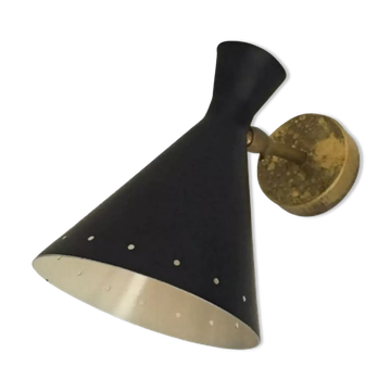 Black Casserole wall lamp