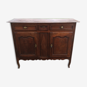 Antique solid wood sideboard