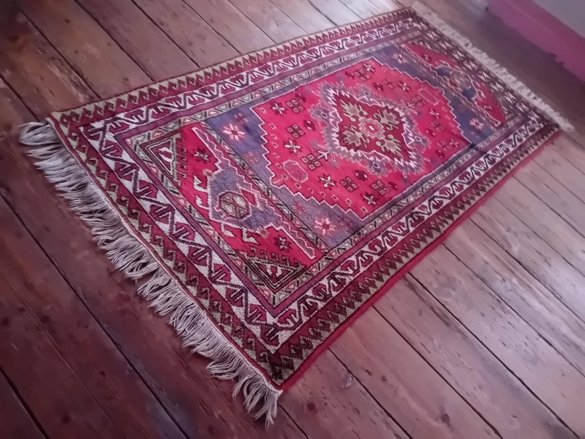Anatolian Yahyahli Handmade Rug 194x101cm