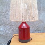 Belka Danish ceramic lamp with rope shade
