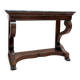 CONSOLE IN MAHOGANY FROM THE RESTORATION PERIOD 19TH CENTURY