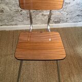 Set of 2 Formica Plastilux chairs