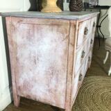 Early 20th century chest of drawers with old-fashioned patina