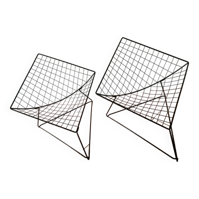Paire de fauteuils  OTI par Niels Gammelgaard 1986