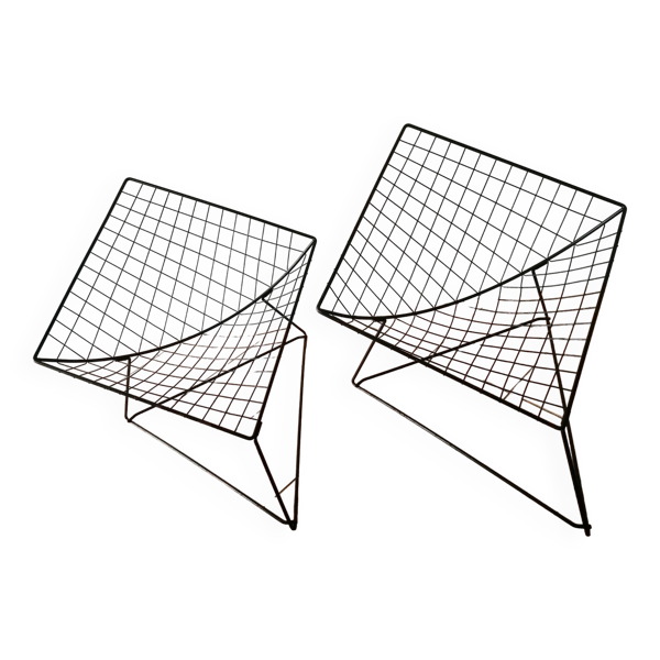 Paire de fauteuils OTI par Niels Gammelgaard 1986