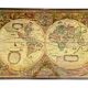 World Map Table - Vintage Map