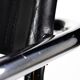 Paire de chaises Matteo Grassi MG5 cuir noir et chrome