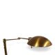 Holtkötter 6352/1-3 Tablelamp–Brass-colored, Dimmable and Height adjustable
