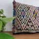 Coussin Marocain Kilim vintage ethnique