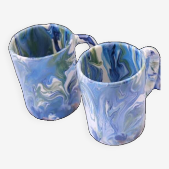 2 Absinthe mugs