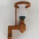 Pair of wall lights by Guillerme and Chambron