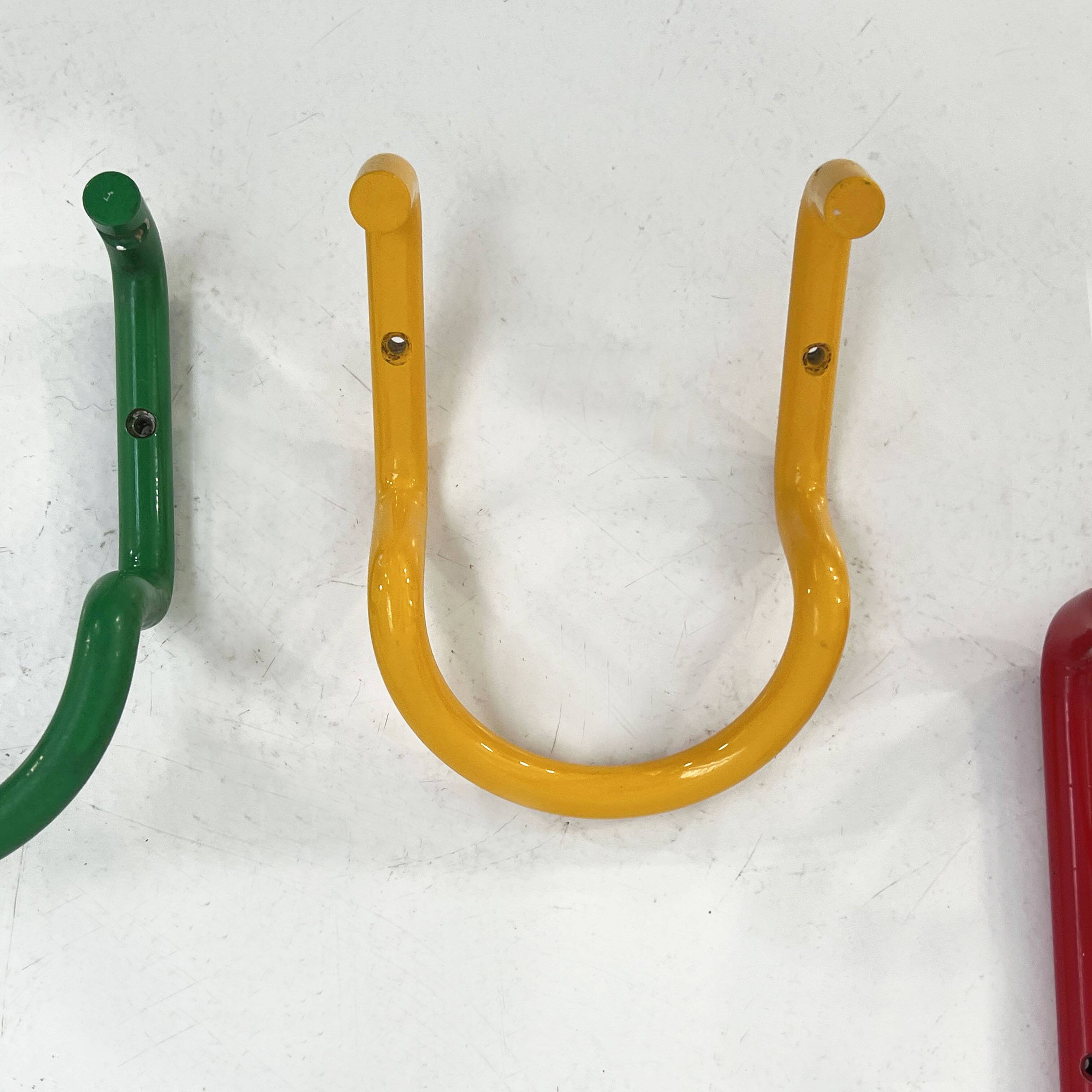 Set of 3 "taka" coat hooks by Cesare Rota Nodari for Acerbis, 1960