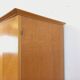 Vintage oak wardrobe from the 1960s.