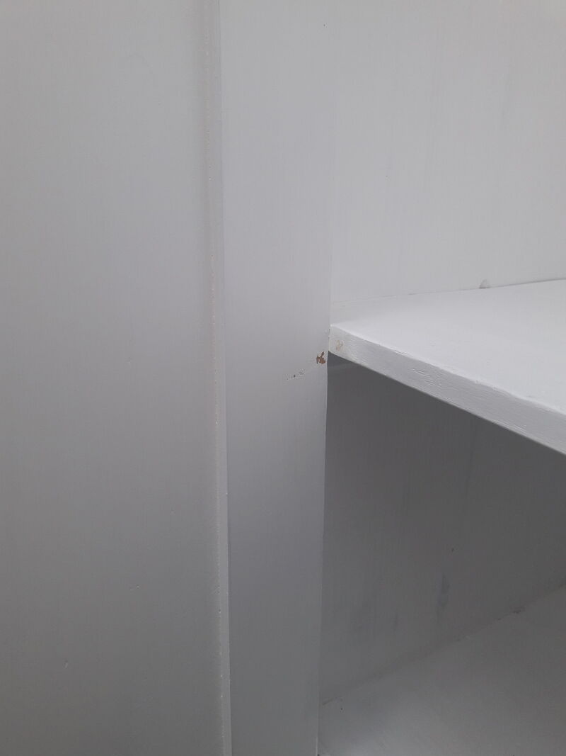 Wardrobe, early XX°, painted, wardrobe