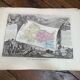 Ancienne carte illustrée des bouches du Rhône