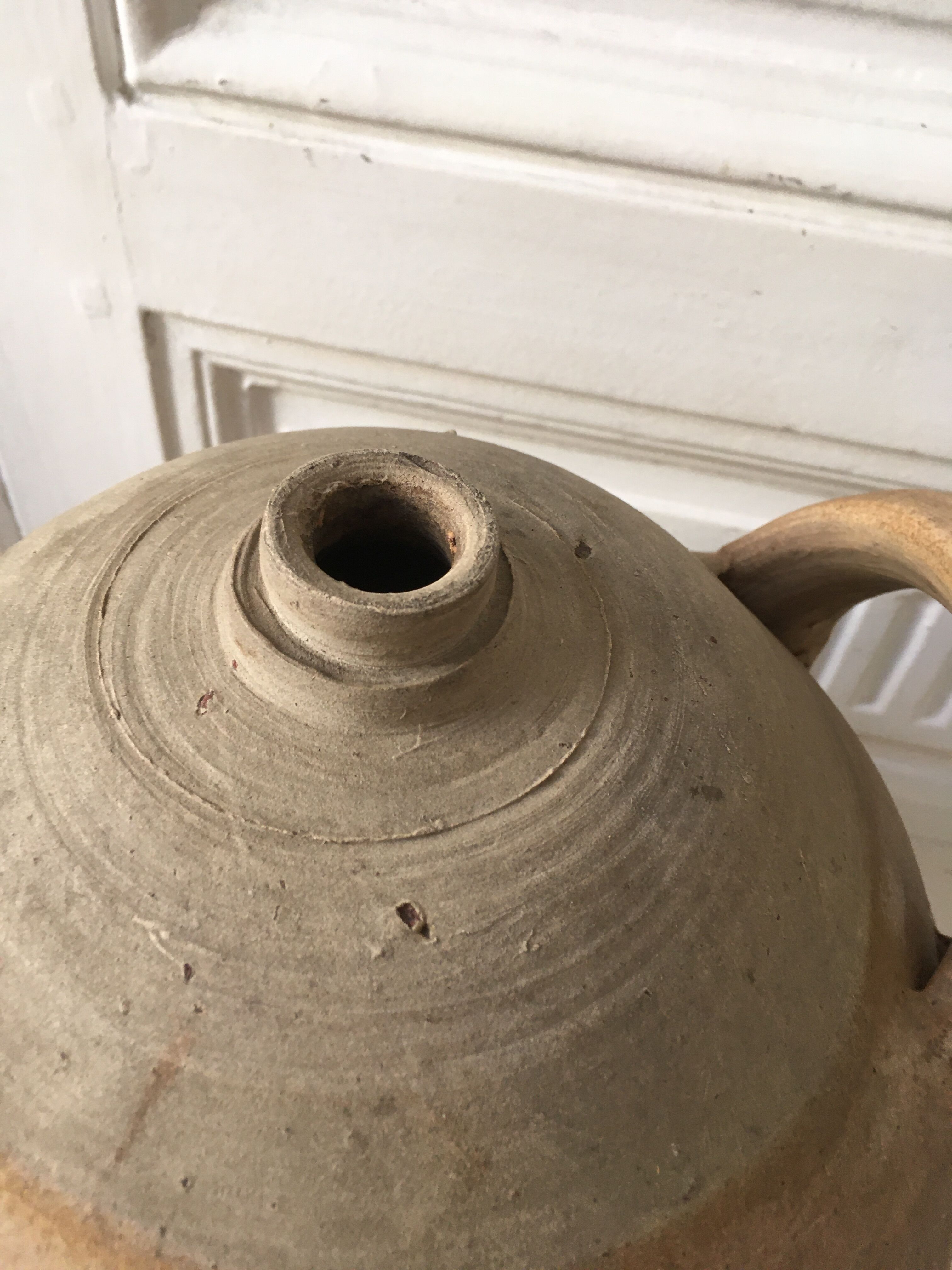 Ancient terracotta jar