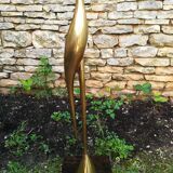 Lampadaire  par René  Broissand en bronze vers 1970