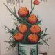 Bernard Buffet (1928-1999) les Zinnias 1971 - lithograph Charles Sorlier Grav.
