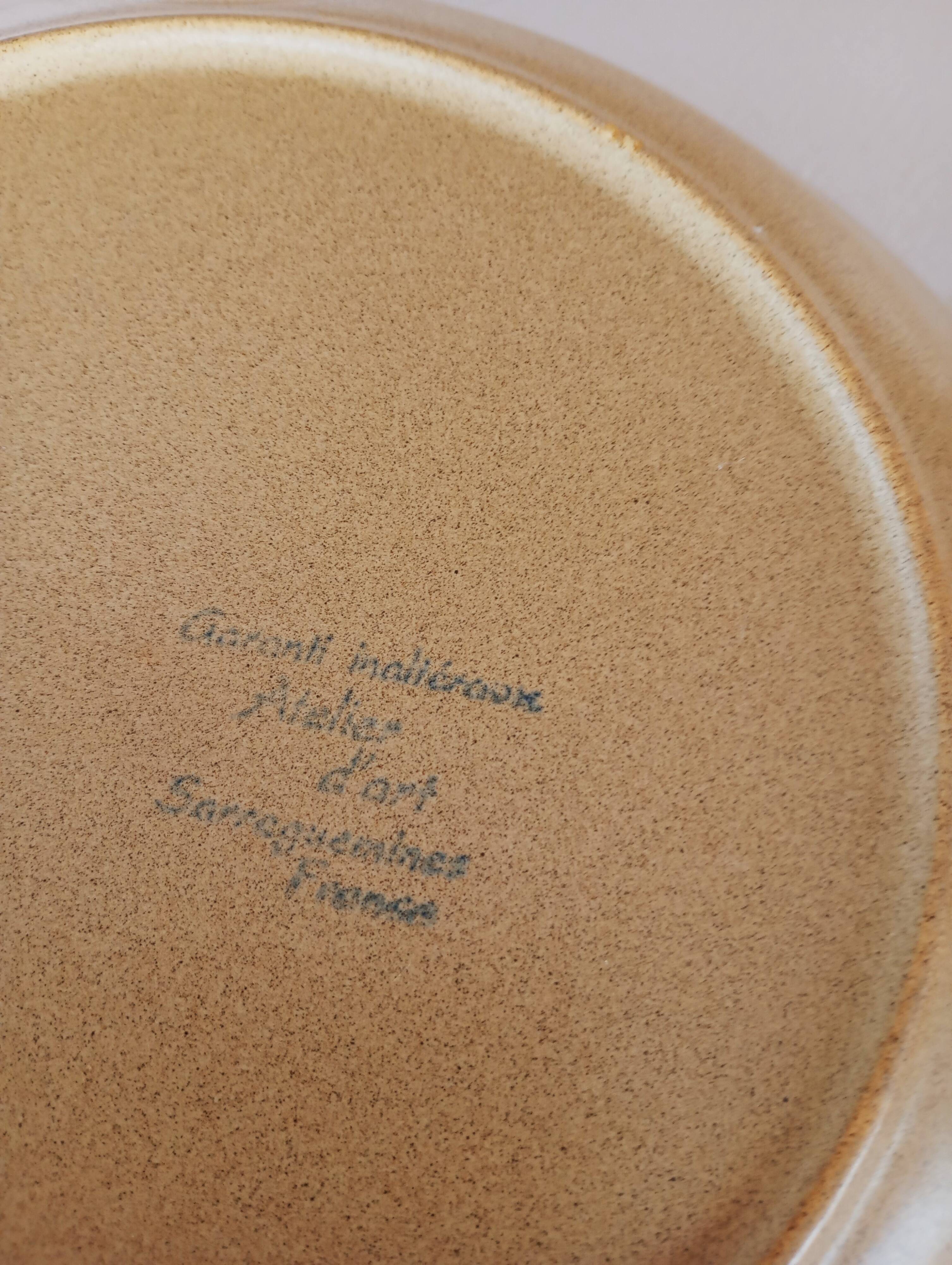 Sarreguemines "Chaumière" deep dish