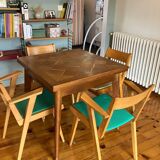 1970s chairs with compass legs