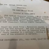 Black and white cinema photography vintage costa gavras movie