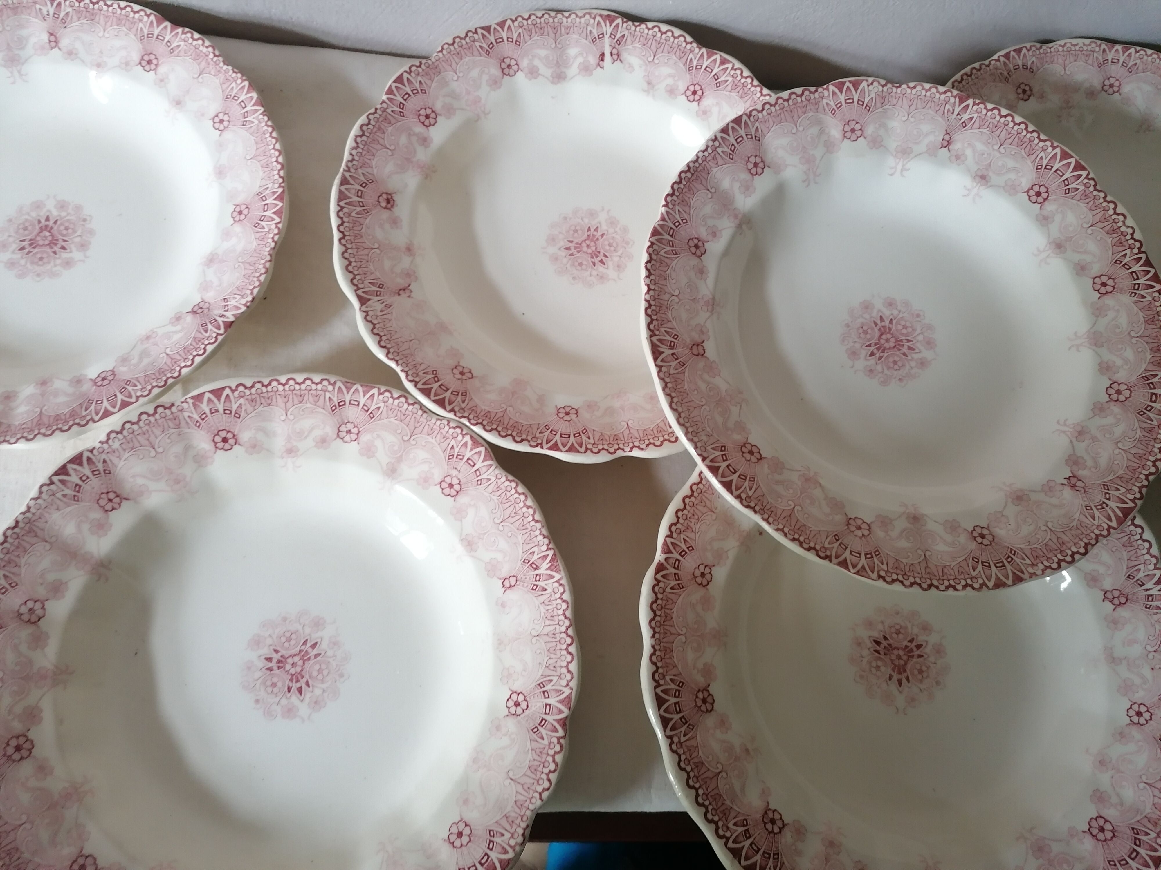 6 hollow iron earth plates