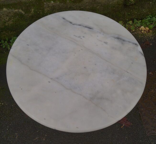 Marble side table, 1950s