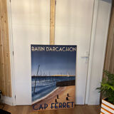 Canvas arcachon basin popette