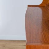 Mid-century teak shelf with pull-out top, 1960s