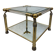 Table basse vintage Hollywood Regency 